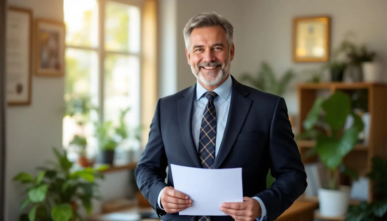 A confident veteran and small business owner stands proudly, showcasing the success achieved through securing a small business loan, highlighting the importance of support for veteran-owned businesses in achieving their business goals. The image reflects the determination and entrepreneurial spirit of veteran entrepreneurs transitioning into business ownership.