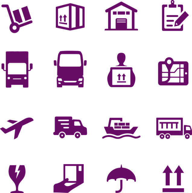 shipping, package, icons