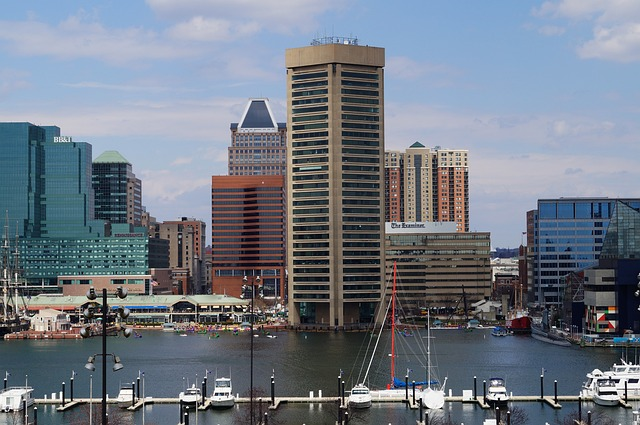 baltimore, harbor, city