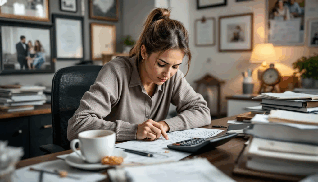 What are the Costs for a $50 Business Loan - A small business owner is focused on using a business loan calculator to evaluate costs associated with a small business loan, considering factors like interest rates, loan amounts, and repayment terms. The scene highlights the importance of understanding financial decisions in securing business financing and managing working capital effectively.